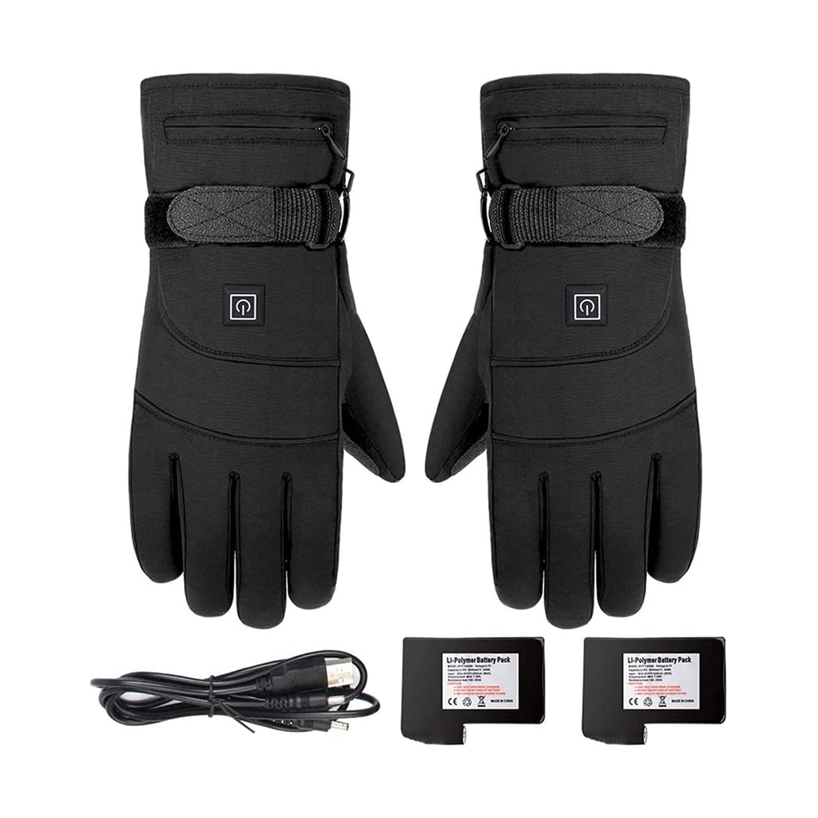 Gants chauffants contre le froid extrême à batterie rechargeable CHEWYNP
