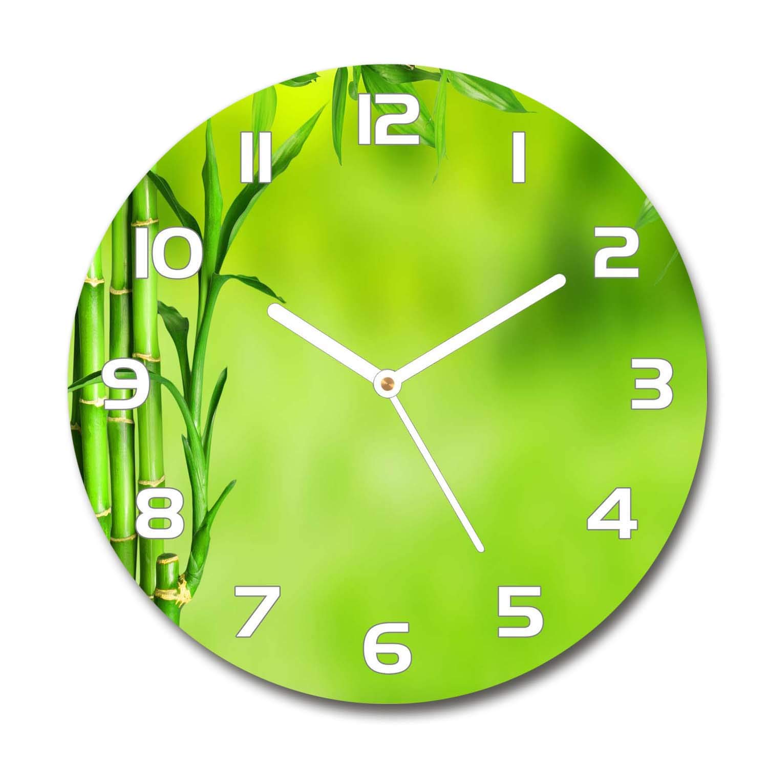 Horloge en Verre Sécurité Tulup Haute Qualité 60x60cm Verre Trempé Durable