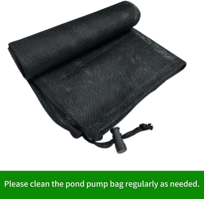 Bolsa filtro para bomba de estanque 8 x 10 pulgadas 2 piezas miniatura 5