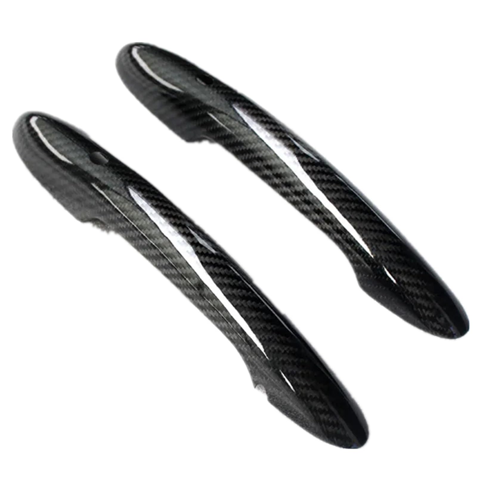 CFAYRLMS Door Pull Cover Compatible with Mini for Clubman for F54 2014 2015 2016 2017 2018 2019 2020 Door Handle Cover Pair Real Carbon Fiber Exterior