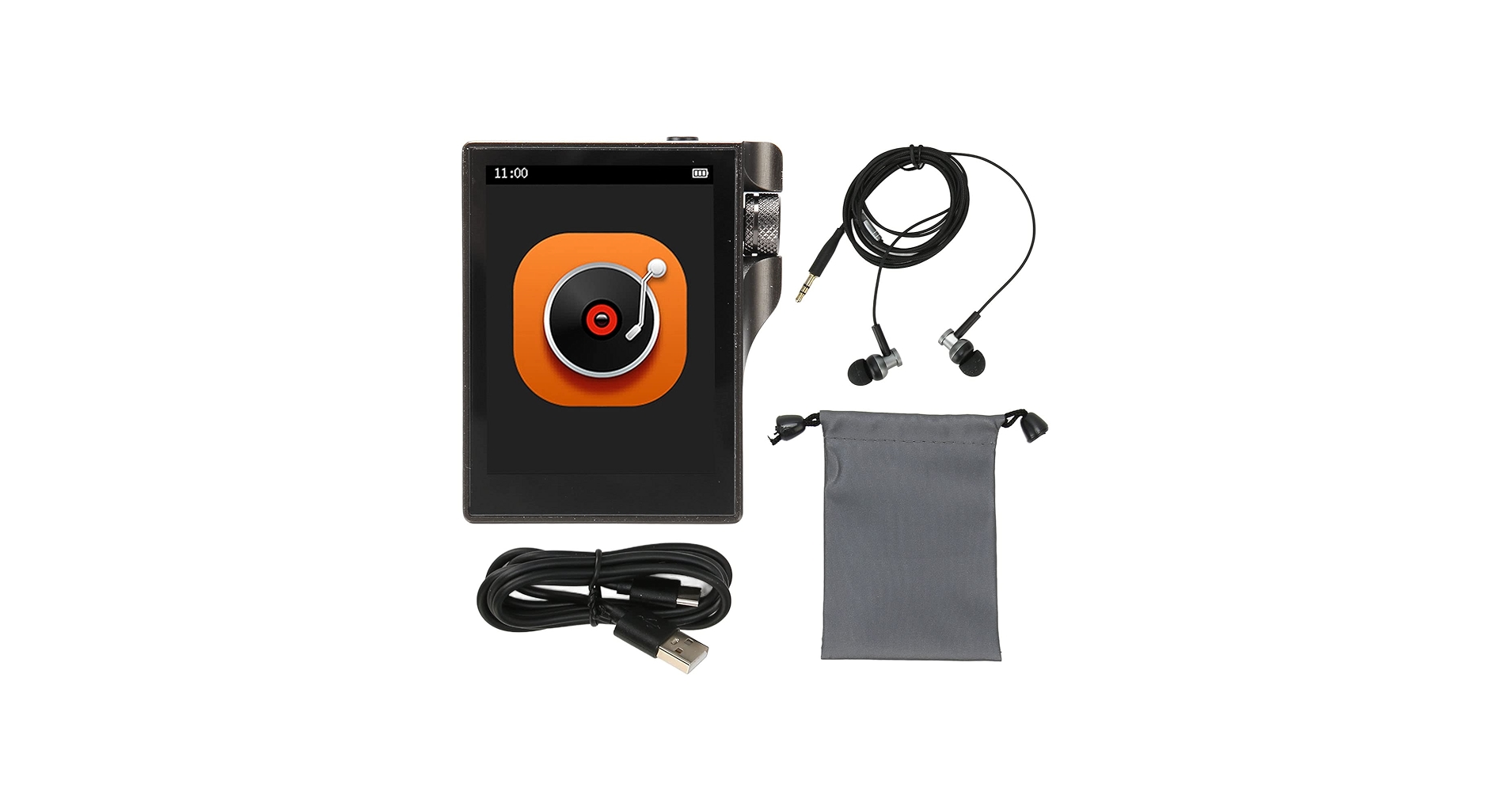 Q3 ロスレス MP3プレイヤー デジタルオーディオプレーヤー ブラック Amazon.co.jp: Q3 MP3プレーヤー、2.4インチフルタッチ