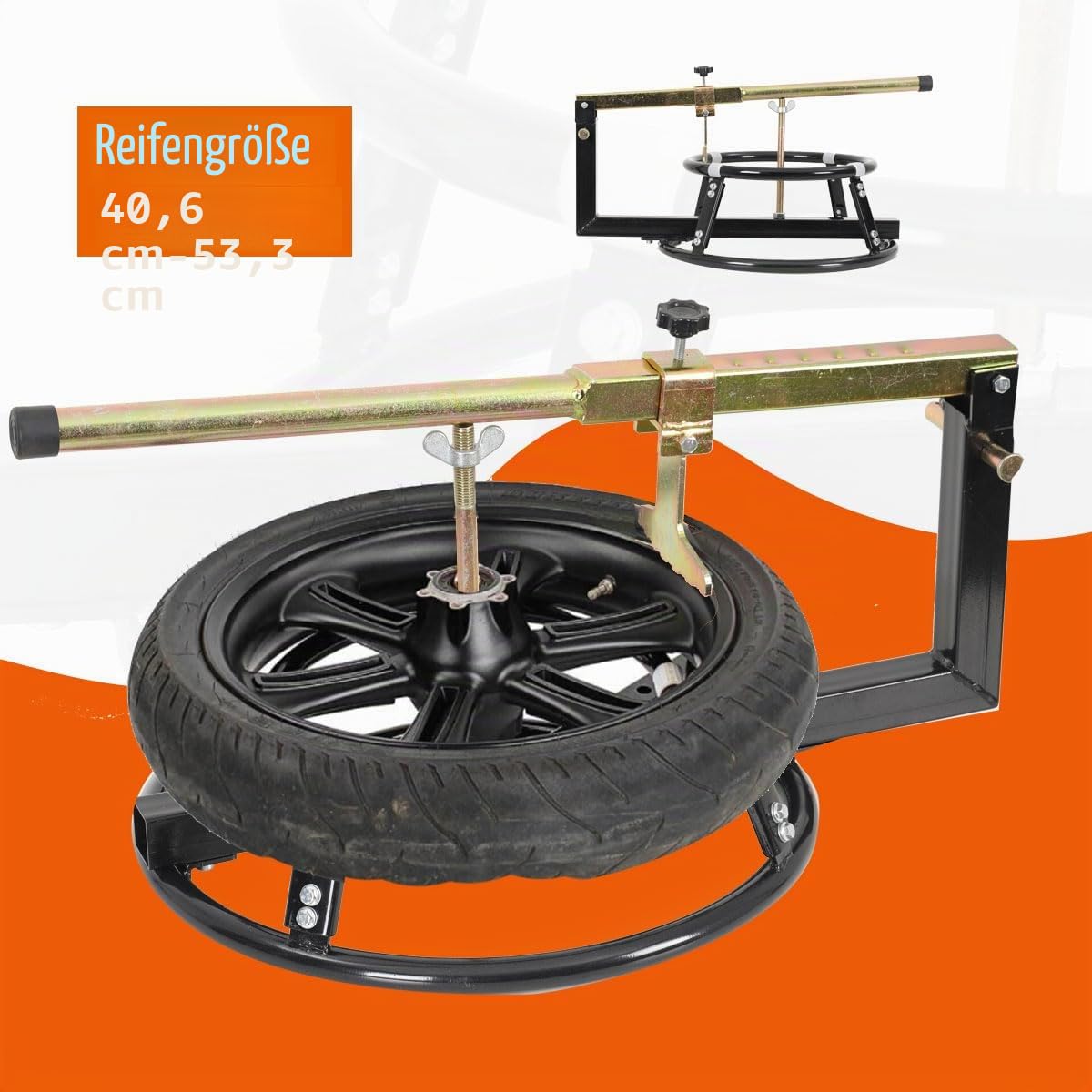 Reifenmontiergerät Motorrad für Felgen 406,4-533,4 mm (16-21 Zoll)