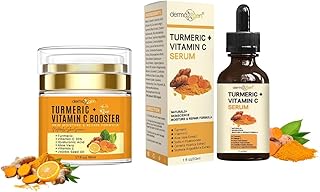 Paquete de cuidado de la piel de cúrcuma y vi...