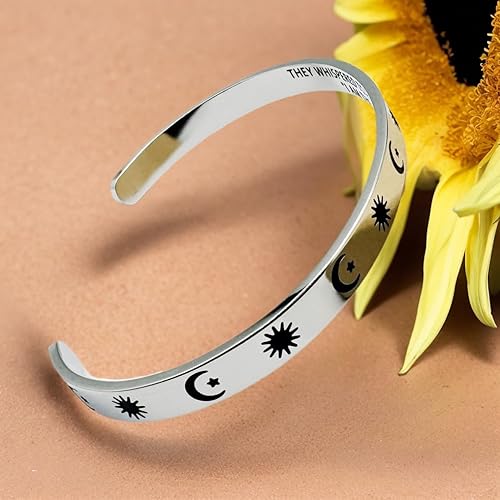 Miniatura 5 de Dczosily Pulseras inspiradoras para mujer, de acero inoxidable, pulseras motivacionales, regalos personalizados para mejores amigas