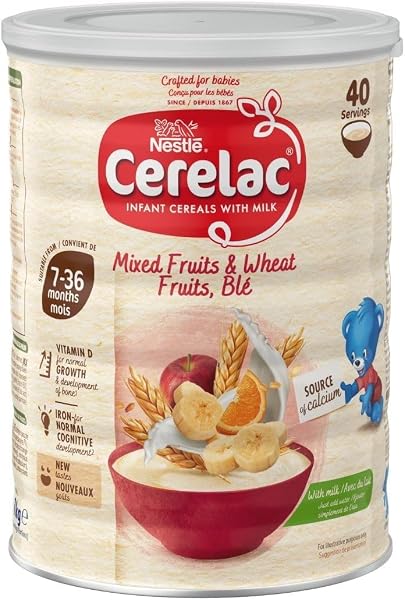 Cerelac Mixed Fruits & Wheat Infant Cereal with Milk 1kg | from 7 months+ | Baby Cereal - 2