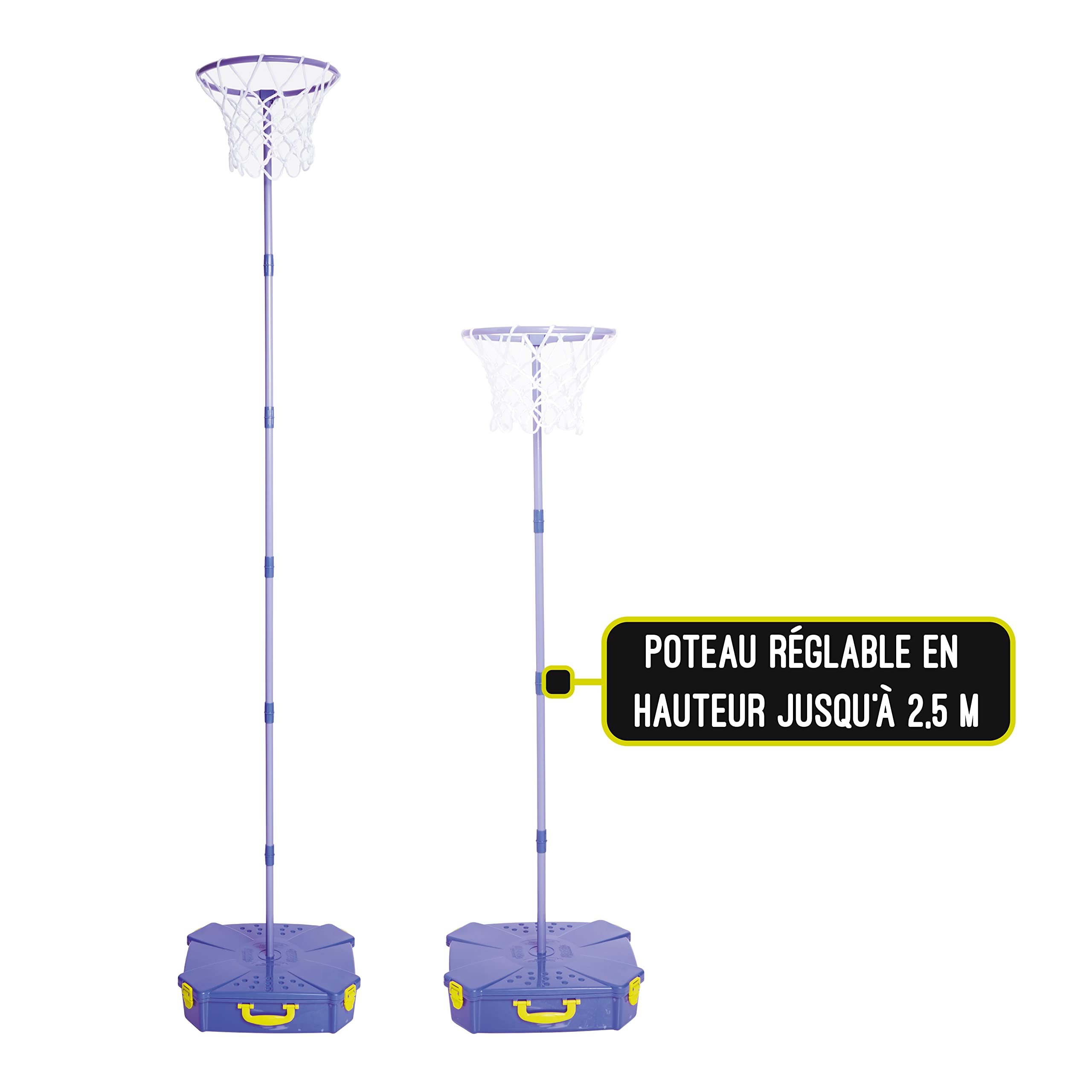 Swingball All Surface Netball | Jeu pour Les Enfants | S'entraîner dans Le Jardin | S'amuser en Plein Air