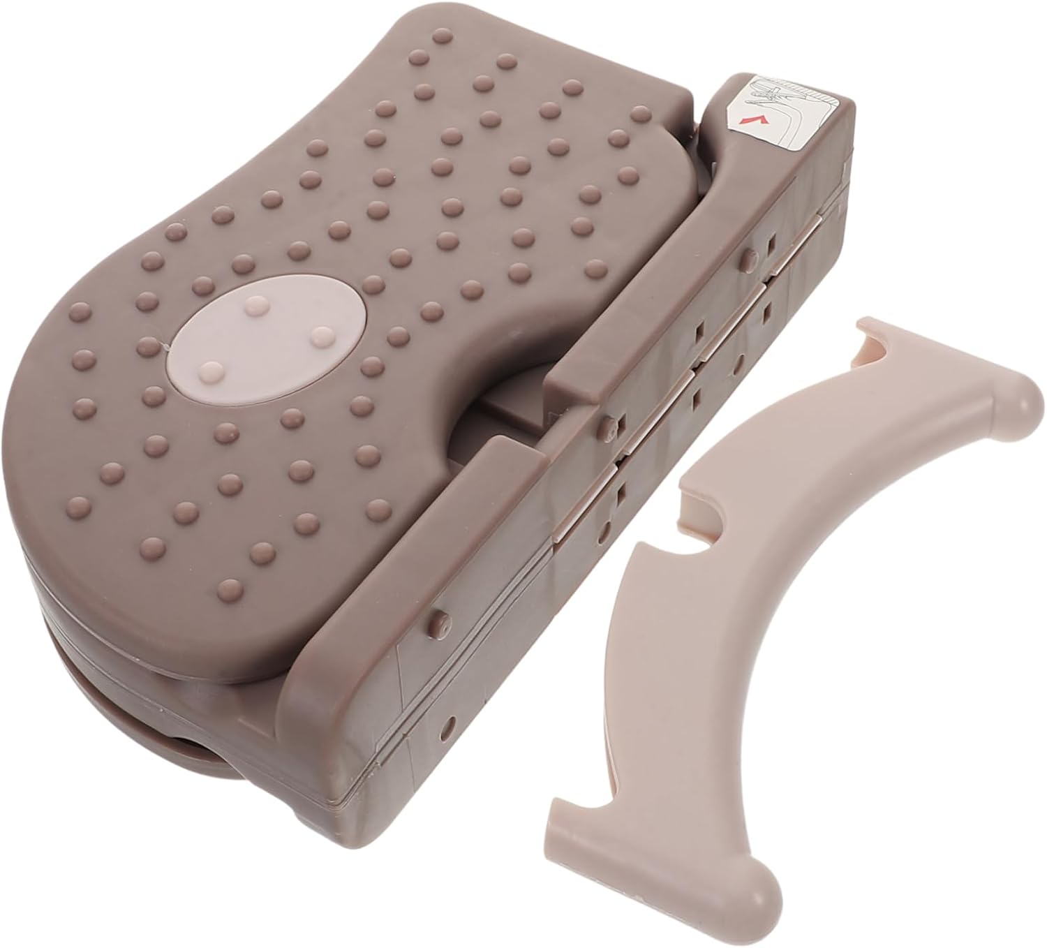 Kisangel Mini Stepper Exercise Machine Compact Under Desk Foot Stepper for Home Use Quiet Operation Aesthetic Design Portable Leg Workout Trainer for Indoor Cardio Fitness