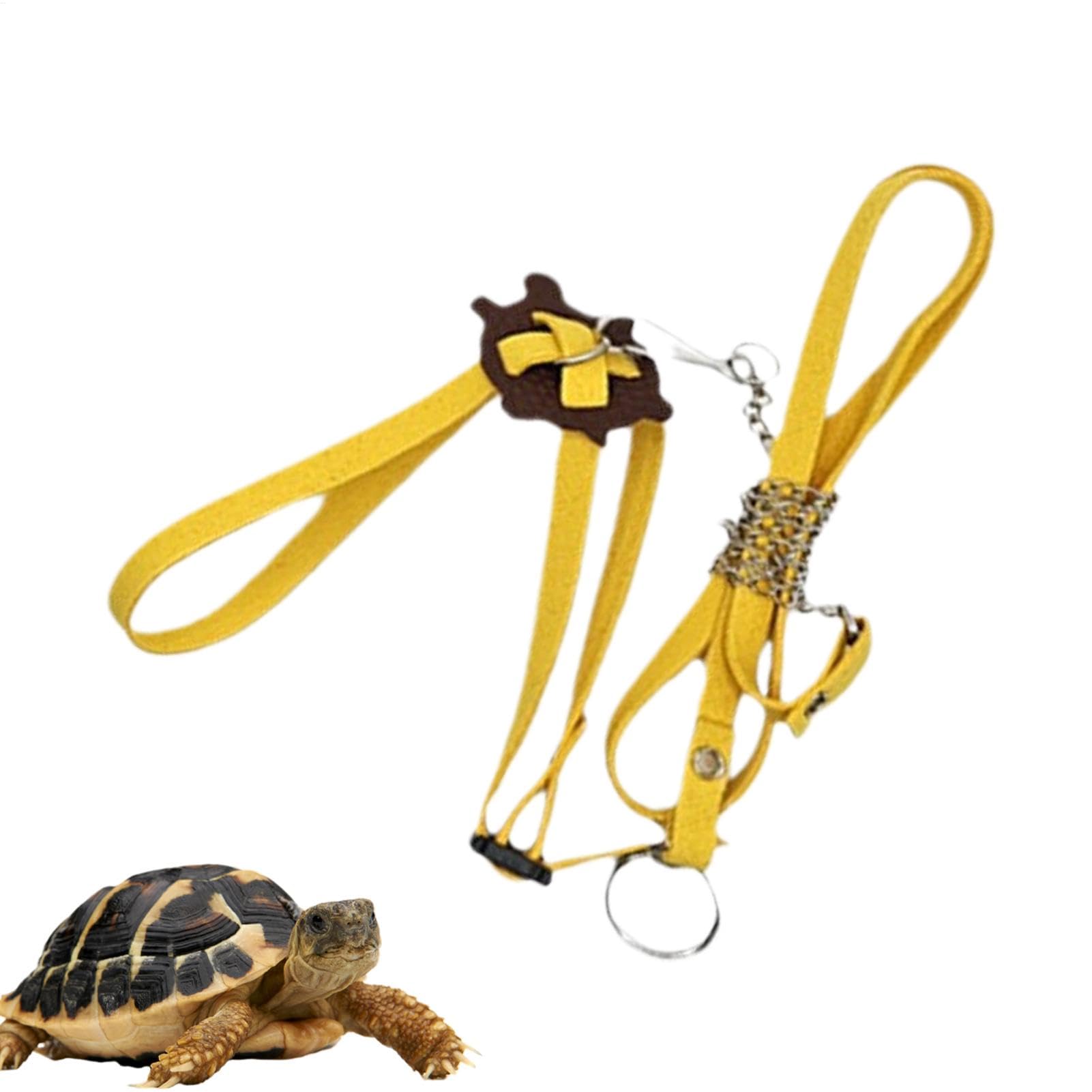 Arnés para tortugas de tortugas y ballenas, correa de control ajustable para exteriores, multicolor, correa de pecho suave con correa para tortugas