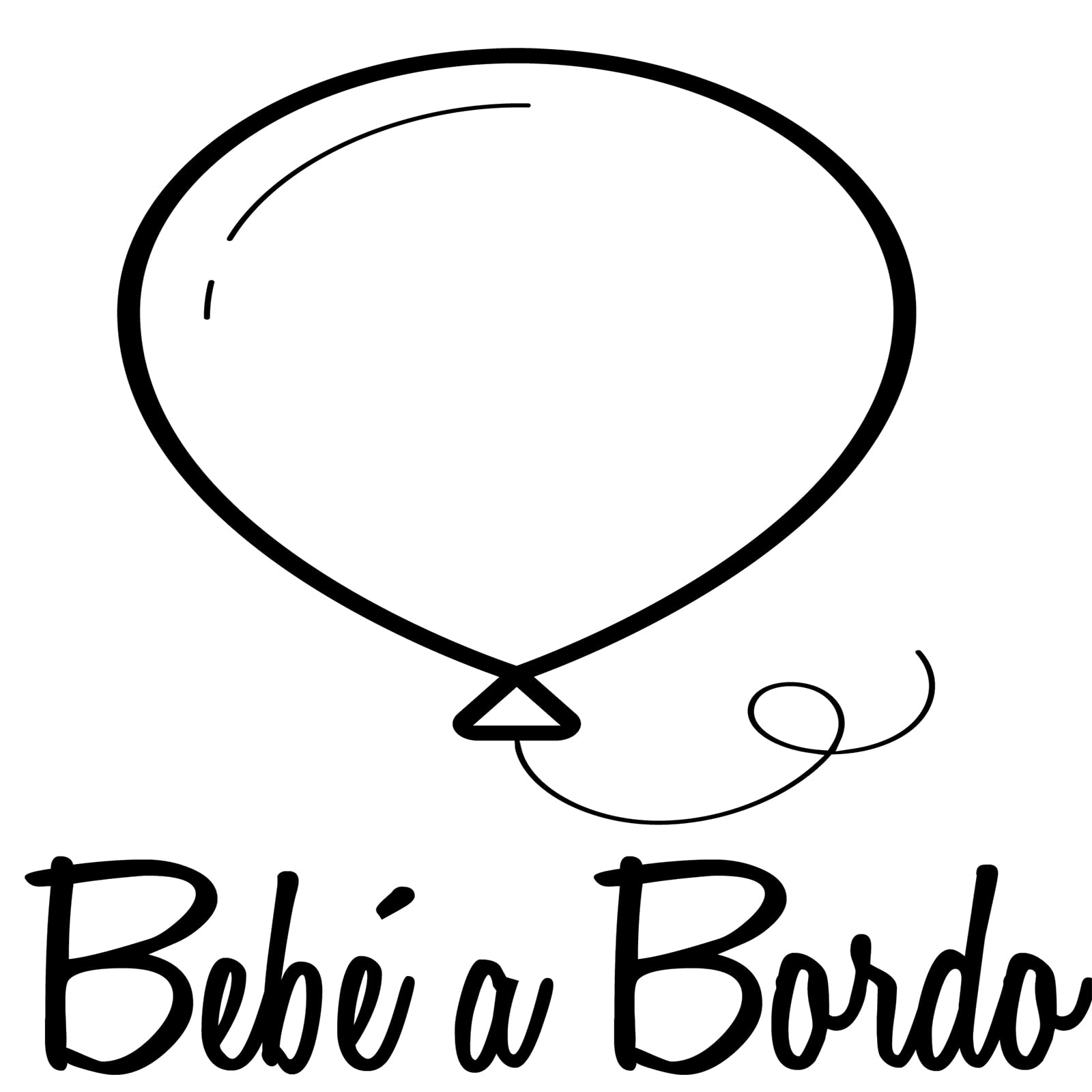Pegatina Bebé a Bordo. Adhesivo vinilo para coche o moto. Sticker (Baby On Board, Baby In Car) (41.Bebé niño triángulo) — view 33