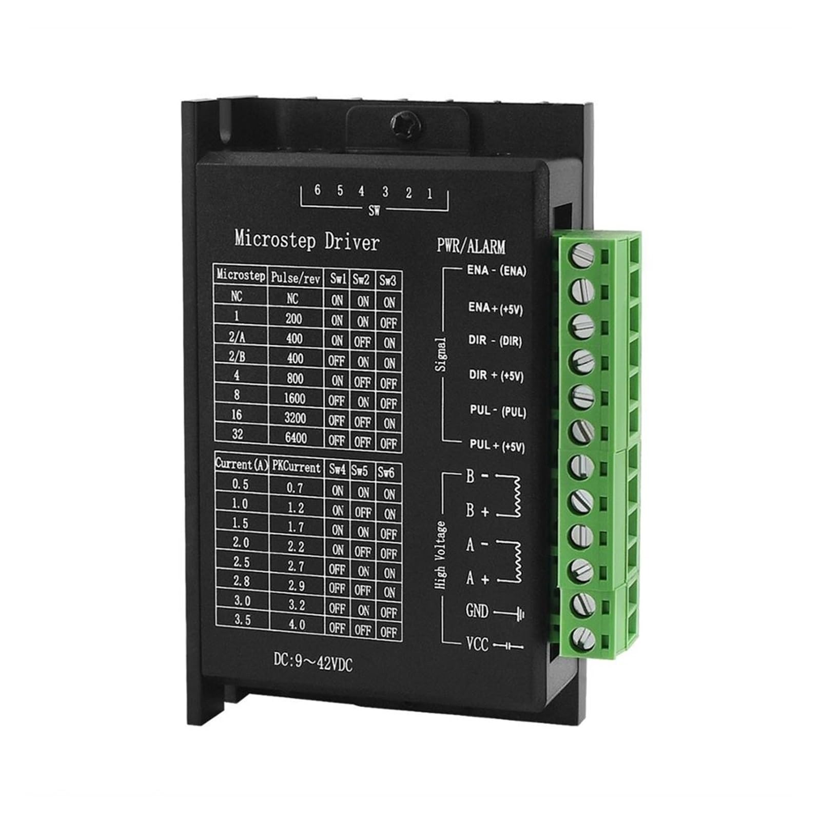 2RD58I8PM Stepper Motor Driver 4PCS TB6600 Nema 23 Nema17 4A DC9-42V