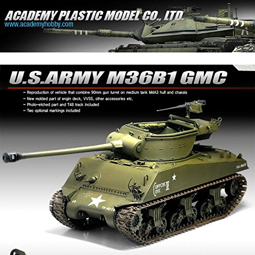 1/35 U.S.ARMY M36B1 GMC #13279 ACADEMY HOBBY MODEL KITS      Unknown Binding