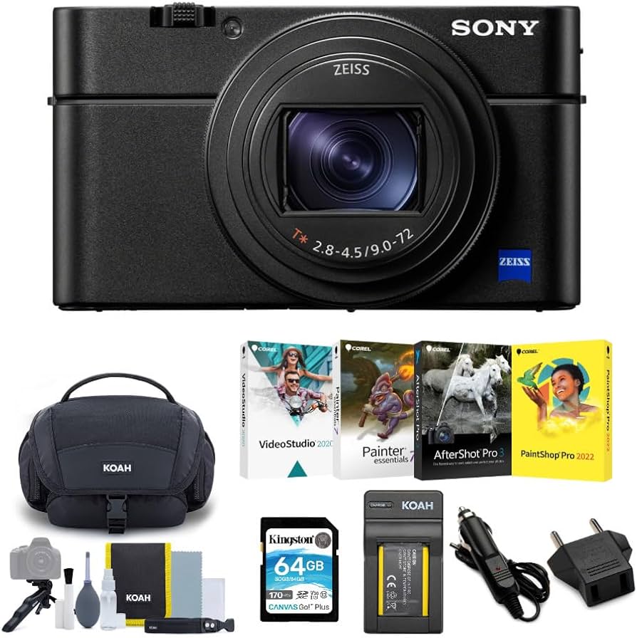 SONY Cyber-shot DSC-RX-100 純正ケース付き Amazon.com : Sony DSC-RX100 VII Cyber-shot Digital Camera Bundle