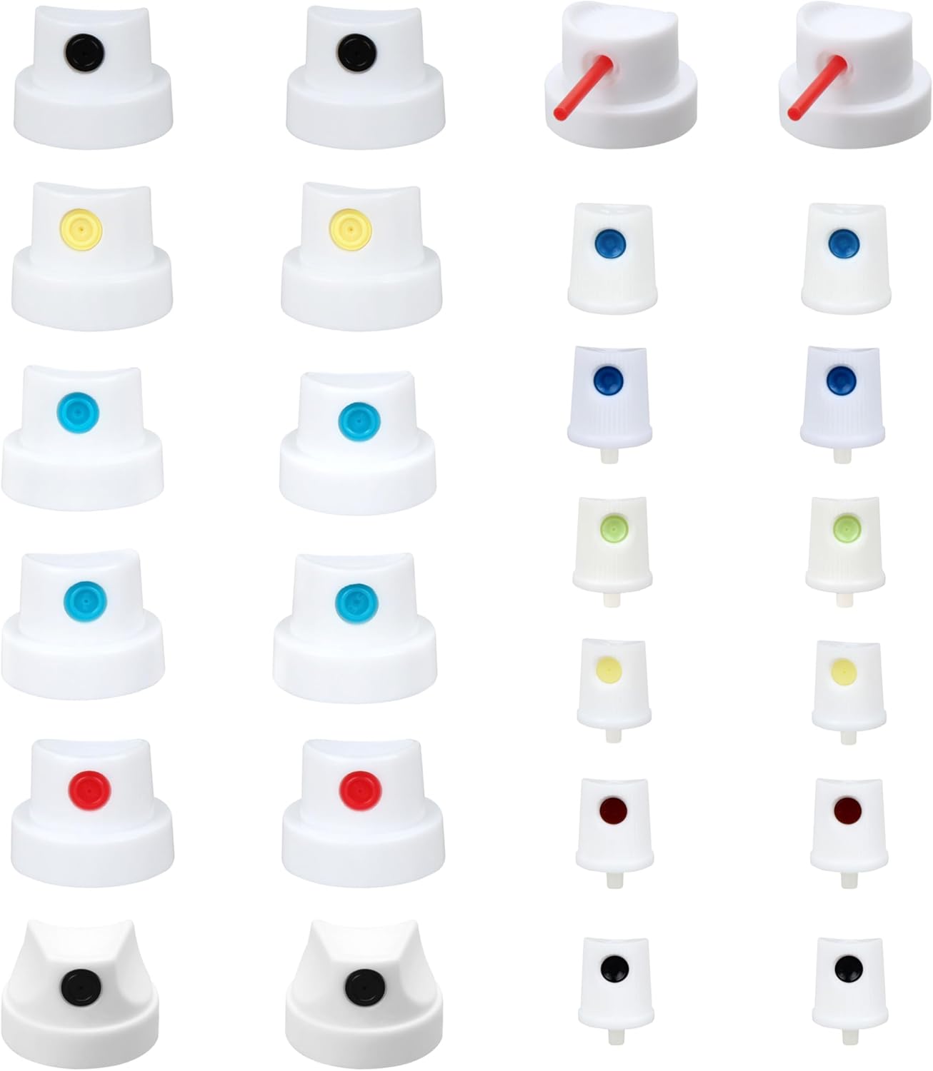 AOQIVIS Universal Spray Paint Caps for Female Cans - Spray Can Nozzle ...