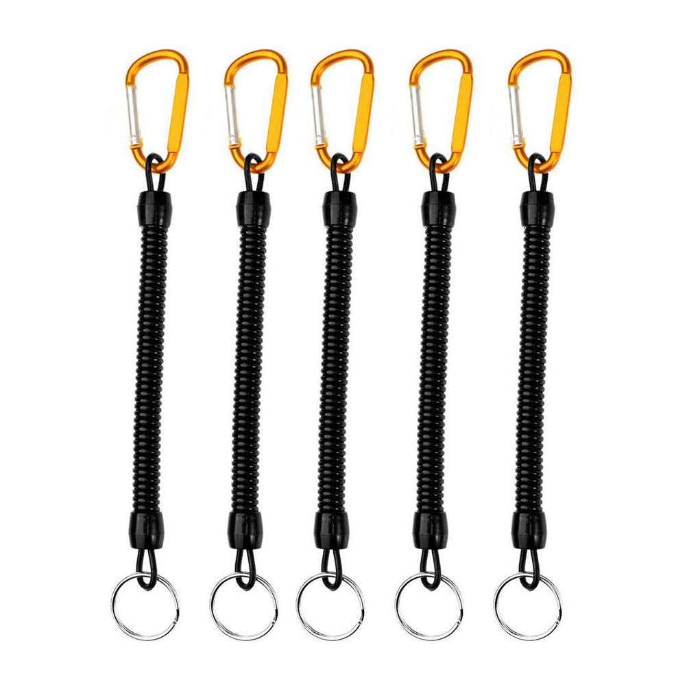 4 Piezas Mosqueton Llavero,Mosqueton Pequeño,Llavero Mosqueton Desmontable,Mosquetones Para Llaveros Unisex,Adecuado Para Viajes, Camping, Senderismo