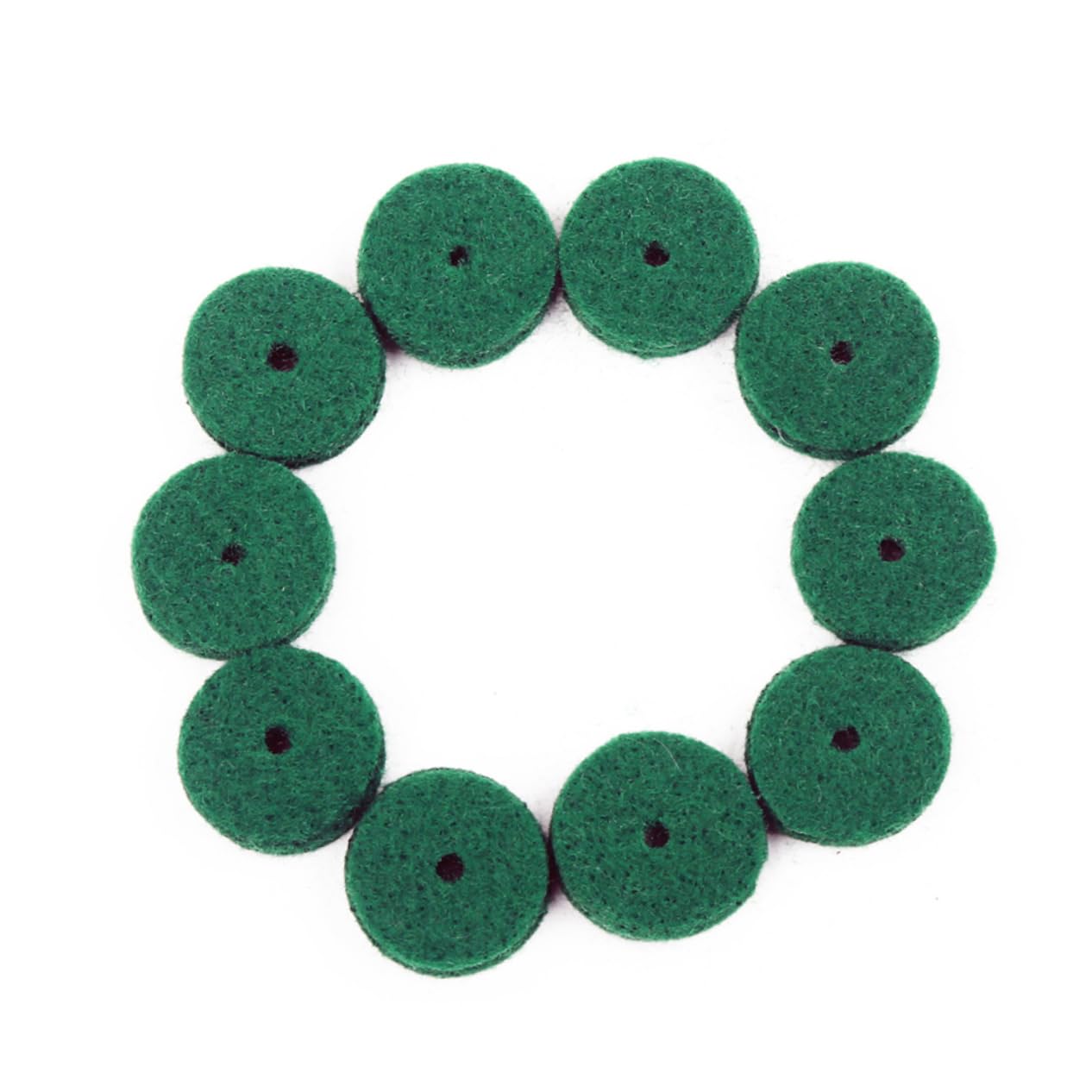 Levemolo Piano Felt Balance Rail Punchings Washers 90pcs D04 22mm Piano Keyboard Washers for Piano Maintenance