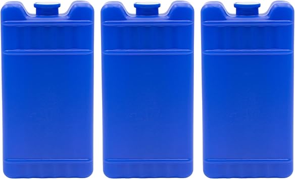 Freez Pak Reusable Ice Substitute 3pc Blue Freezable Ice Pack Set