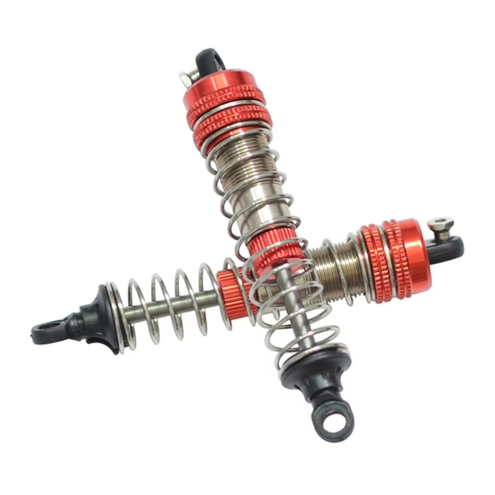 D'Amortisseur Rc Compatible avec XLF X03 X04 X03A Max X04A 1/10 Pièces De Mise À Niveau pour Monster Truck sans Balais RC 4 Amortisseurs Métalliques