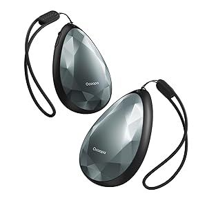 OCOOPA Women Rechargeable Hand Warmers 2 Pack, Portable, Stylish, Diamond-Shape Magnetic Electric Handwarmer, Reusable Pocket Heater, 2025 Tech Gifts for Christmas, Raynaud, Hiking, Camping, UT4 Rare