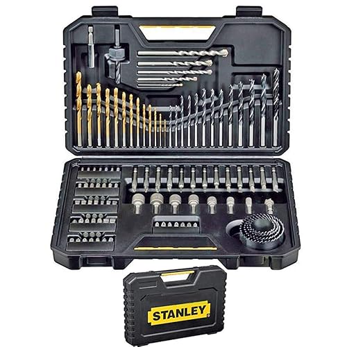 Immagine del prodotto Stanley STA7205-XJ Set 100 Pezzi Con Inserti E Punte Per Metalli, Legno E Muratura, 30 x 20.5 x 6 cm, 1.26 Kg