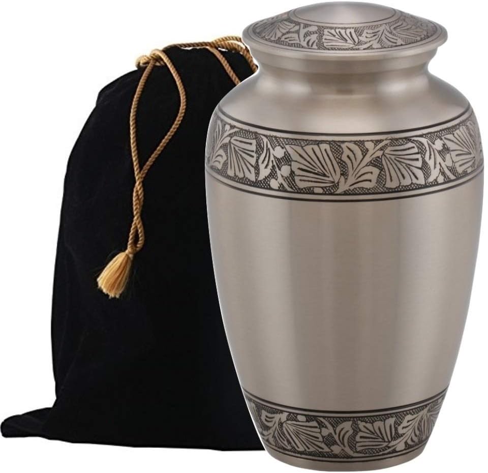Aestheticurns Classic Pewter Cremation Urn Adult