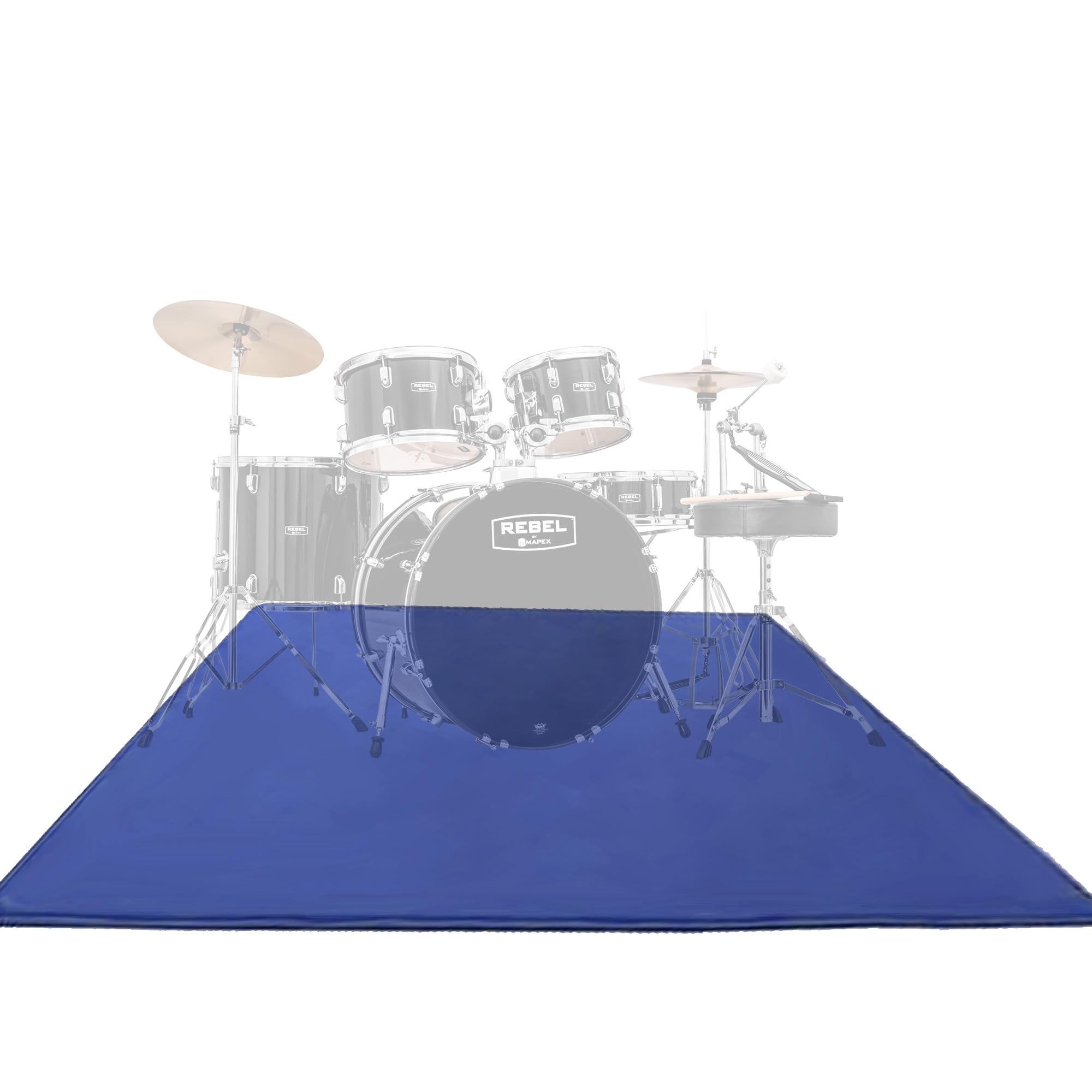 Arrowzoom Pannelli Fonoassorbenti Schiuma 160x80cm Blu AZ1248 | Schiuma acustica ad alta densita per riduzione eco, assorbimento sonoro, studio, gaming e home office