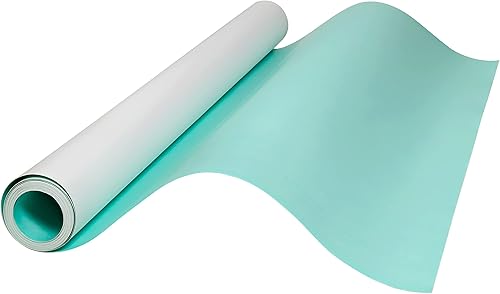 Miniatura 2 de Rollo de papel Manila para hacer patrones, 2 x (0.11 pulgadas) de grosor, papel de patrón de etiqueta de roble blanco y verde, ideal para preservar