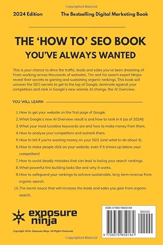 How To Get To The Top of Google: The Plain English Guide to SEO (Digital Marketing by Exposure Ninja) How To Get To The Top of Google: The Plain English Guide to SEO (Digital Marketing by Exposure Ninja)