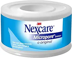 3M, Fita Micropore Nexcare, Branca - 25 mm x 4,5 m