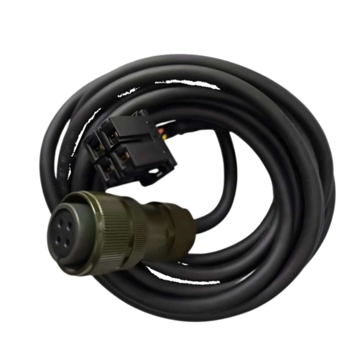 3 pcs Electrical Encoder Cable A06B-0001-K008 10 Meter Four Holes for Servo Motors
