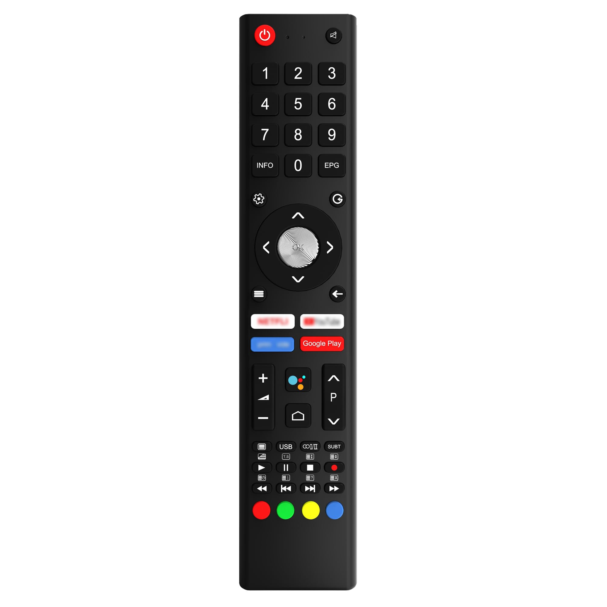 Télécommande TV de Remplacement pour ChiQ/Changhong/SABA – Compatible L32H7S, L40H7A, L50H7A, U55IP7UHD,etc - Aucun réglage requis