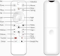 Vista 8 de BOXPUT S13 Snap Android TV Stick Android 14 Dispositivo de transmisión RK3518 Quad Core 2GB RAM 16GB ROM Dual Band WiFi 2.4G Control remoto de voz