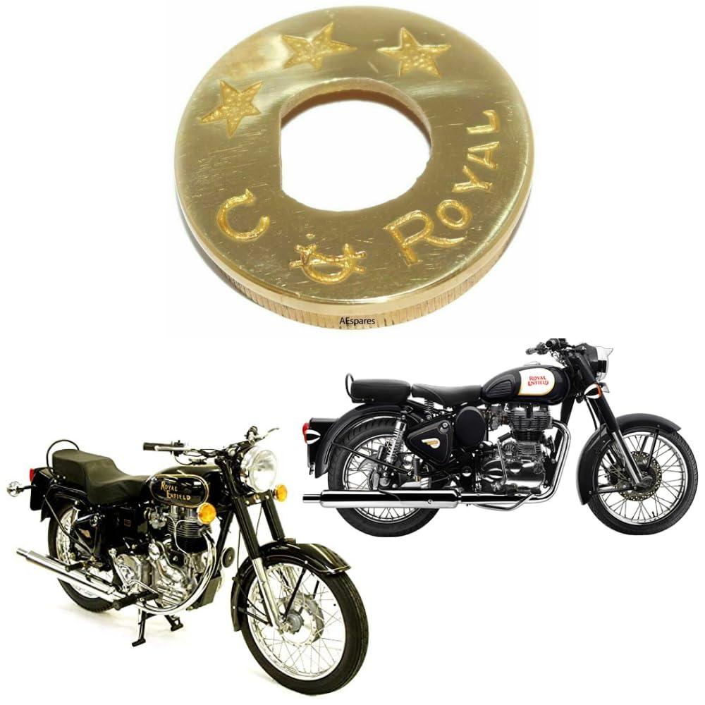 Road Religion Brass Ignition Lock Plate for Bullet, Standard, Classic, Electra - Pure Brass-image-34