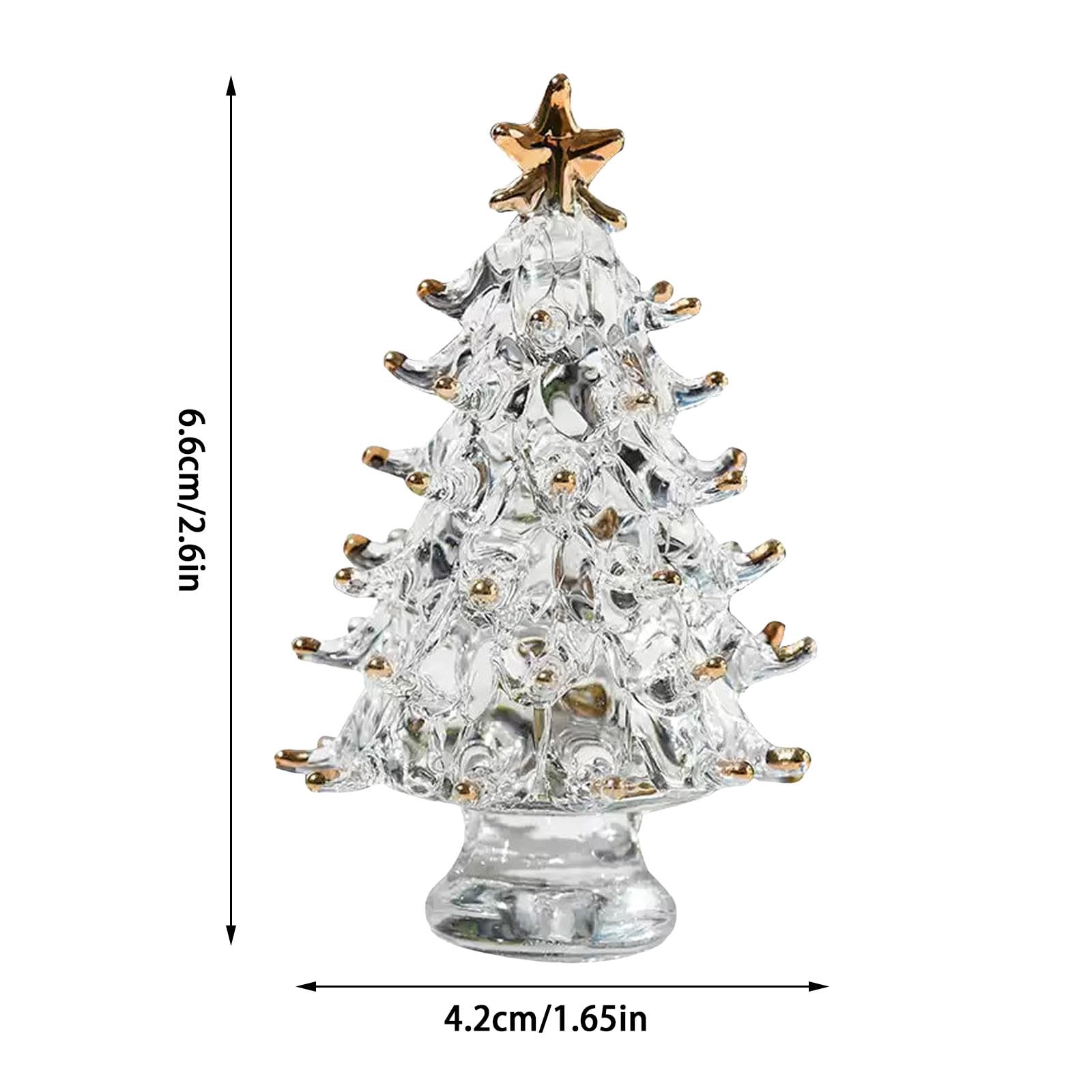 Amazon.co.jp: FRJINIE ハンドメイドステンドグラスクリスマスツリー