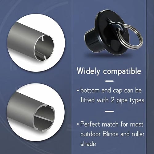 Miniatura 6 de Kit de repuesto universal para sombrilla con correa para sombrilla, resistente a la intemperie, compatible con persianas enrollables exteriores