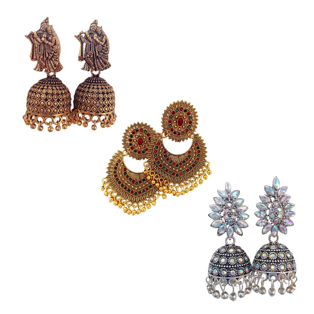 See full amazon price history chart for TINYDREAMS Silver and goald color oxidiesd traditional Jhumka stud jhumki earrings for girls and women TINYDREAMS Silver and goald color oxidiesd traditional Jhumka stud jhumki earrings for girls and women (B0DF24Y374) Amazon Price History, Amazon Price Tracker
