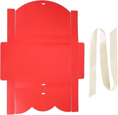 Miniatura 4 de Paquete de 10 cajas para tarjetas de regalo, caja grande de regalo de lujo con tapa, cinta, camisa, caja de regalo para cumpleaños, boda, propuesta,