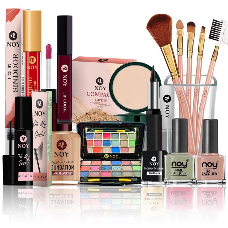 NOY Vivid Visions Color Popping Makeup Set Kit Vibrant and