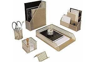Gold Desk Accessories for Women: The Epitome of Opulence and Organization