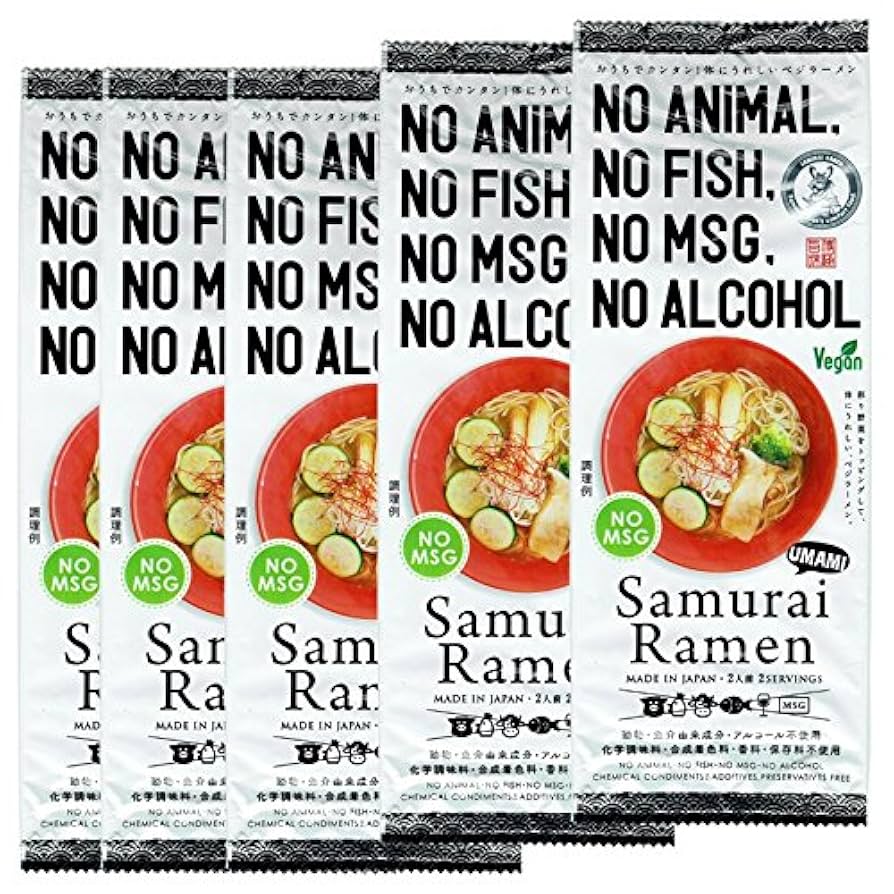 江面旨美　umamibag Amazon.com : Samurai Ramen UMAMI 1bag(2 servings) x5
