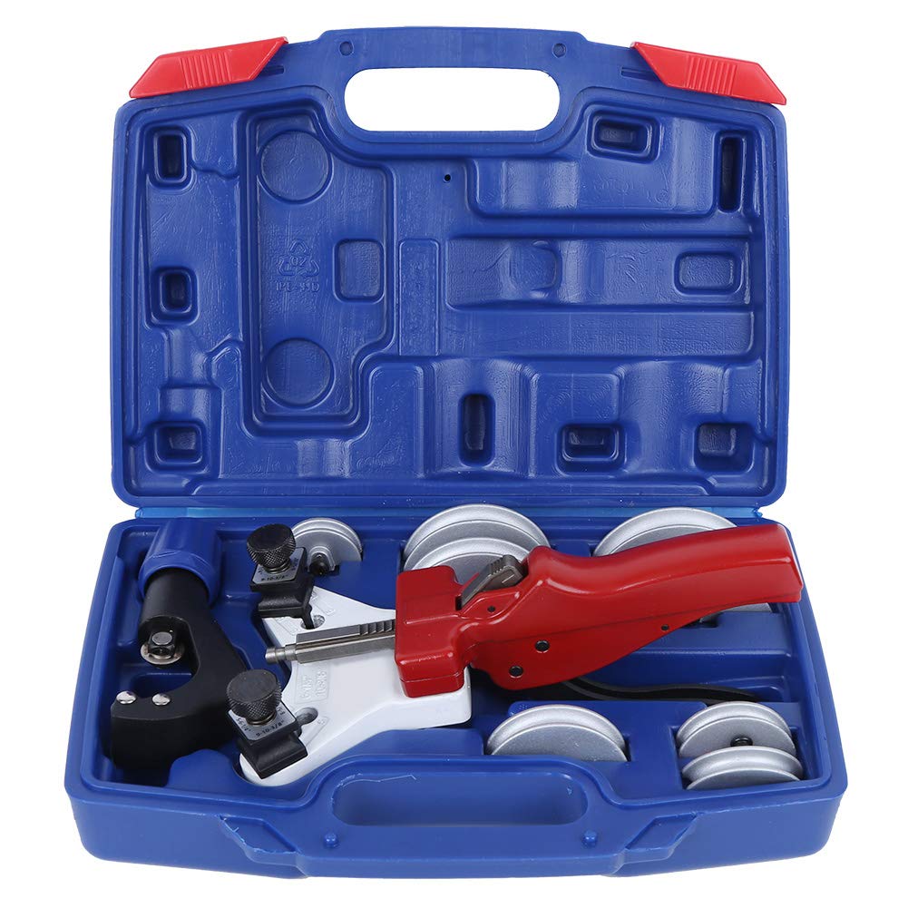 Pipe Bender,Bending Machine Pipe Cutter Mechanical Ratchet Bow-Type Small Diameter Thin-Walled DSZH WK-666