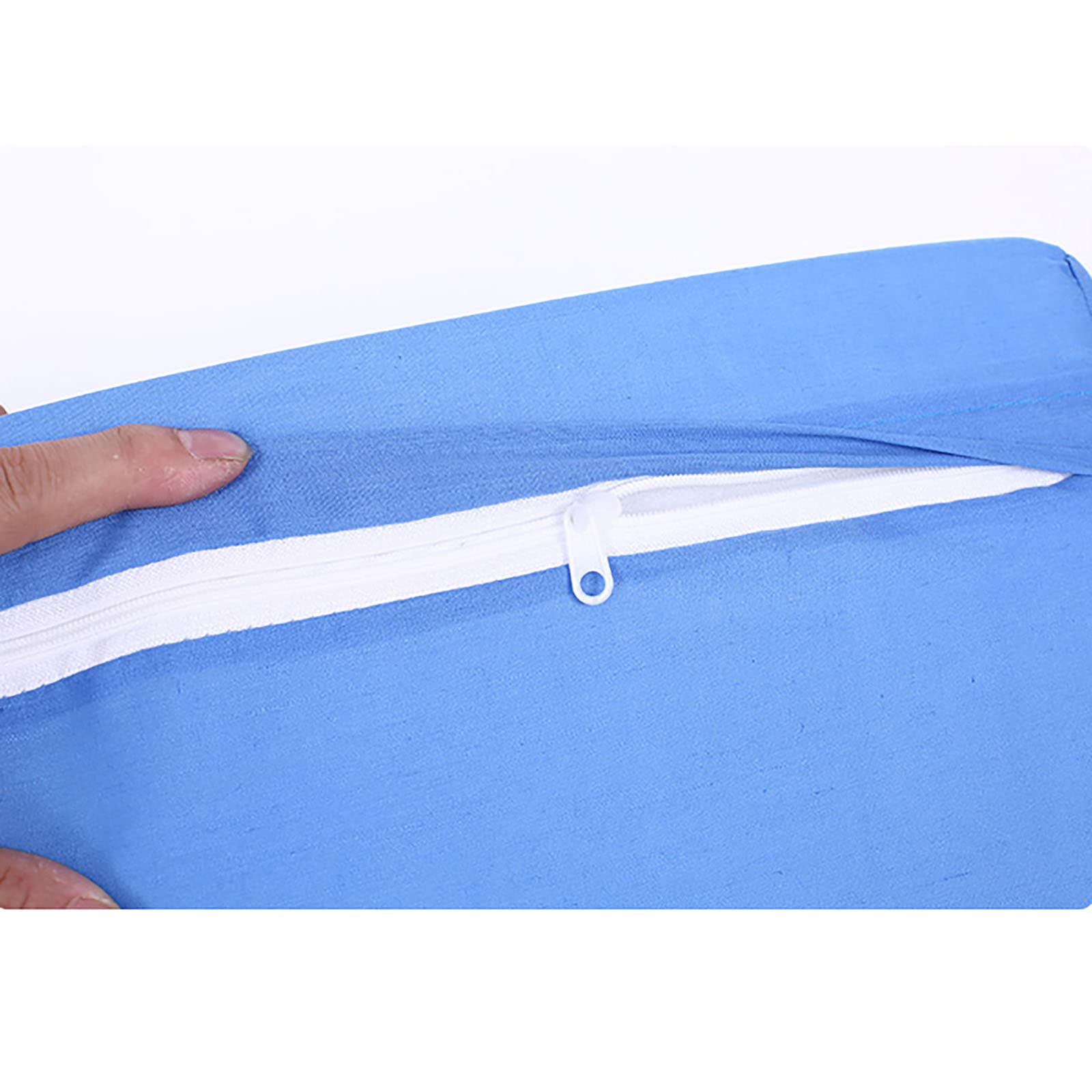 Cuscino a cuneo per letto Cuscino inclinato per la gravidanza, Cuscino per anziani Cuscino per la cura Cuscino triangolare dolorante antidecubito Schienale medico per Pati paralizzato a letto (Co