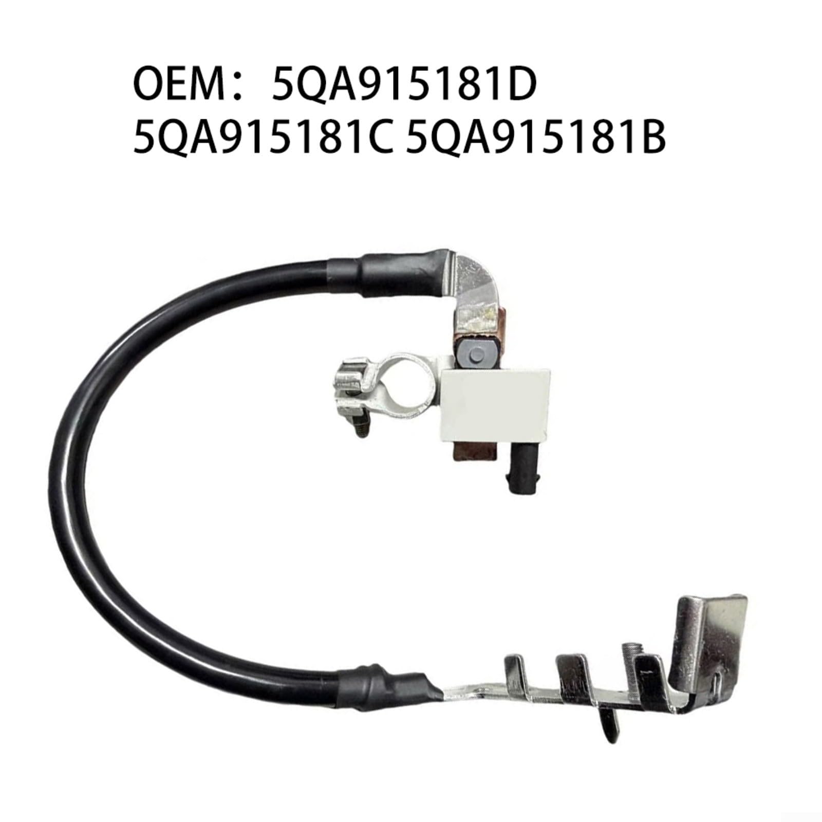 Sensor de monitoreo de arnés de cable de alimentación, 5QA915181C para Skoda Teramont, unidad de repuesto de pieza de automóvil de plástico negro de metal