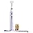 Triple Bristle GO 3-Sided Sonic Electric Toothbrush with Soft Nylon Bristles, Travel Brush for Kids, Adults, Autism and Special Needs