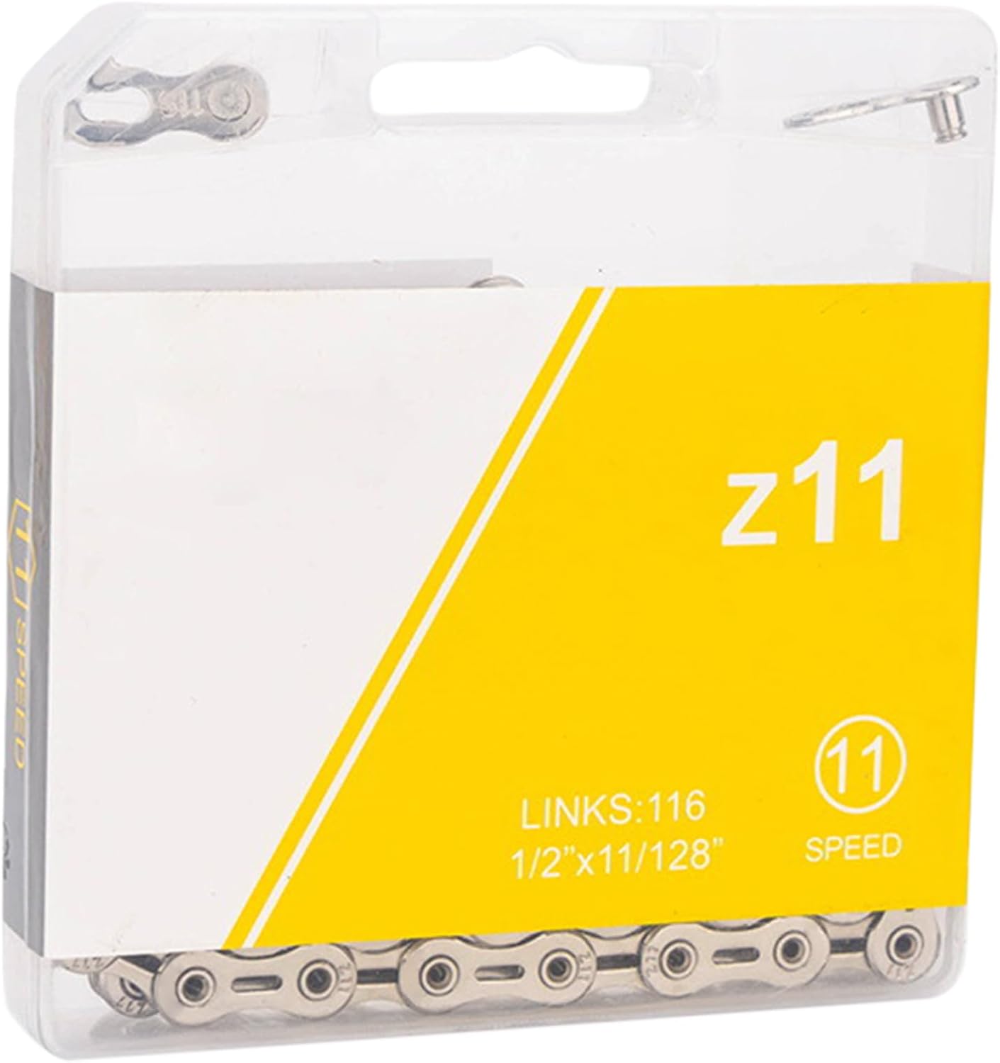 Bicycles 11 Speed Chain Light Weight Bike Chain with Missing Link Connecter Mountain Road Bike Chain Enduring