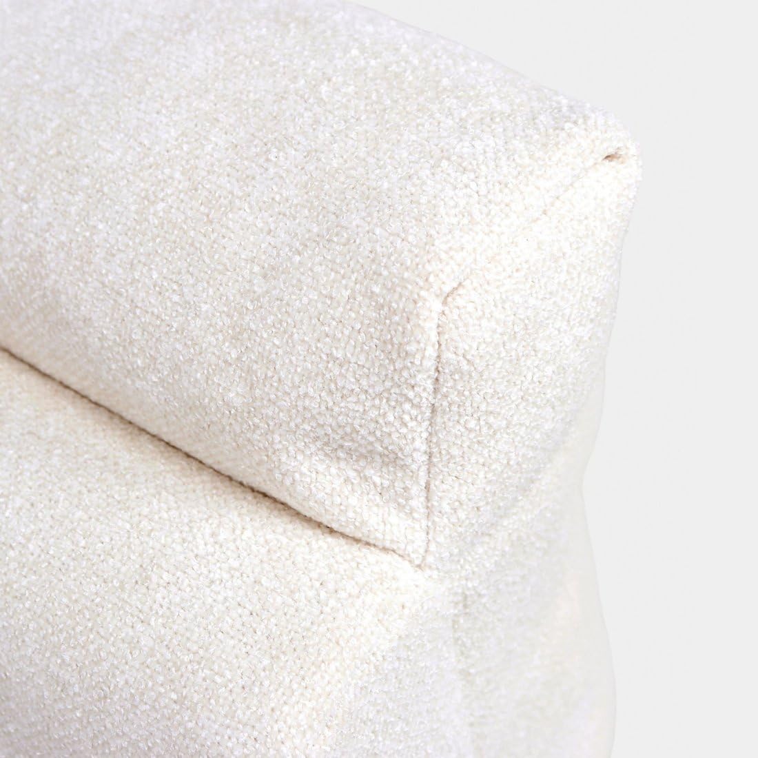 KLAST Sillón de Lectura Poliéster Color Beige 81 cm x 72 cm