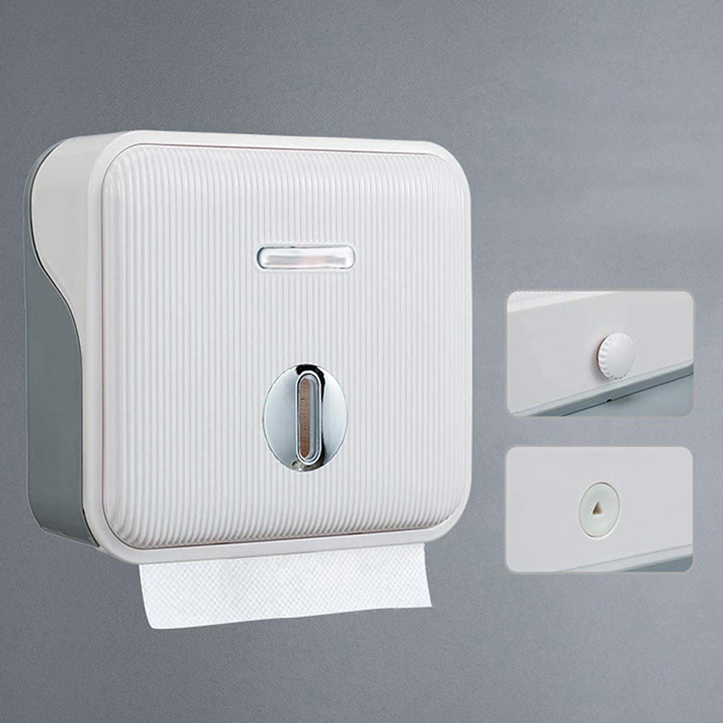 Commerciële handdoekdispenser No Punch Wall Mount papieren handdoekdispenser Visible Window Design handdoekdispenser