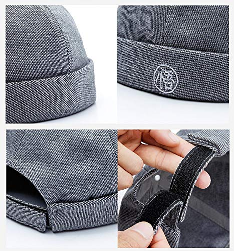 Parent-child Cap Blend 6Panels Brimless Hat Beanie Skull Cap2