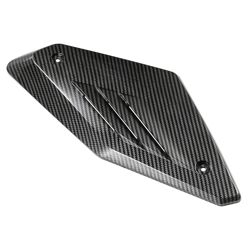 Copertura per presa d'aria per moto, copertura laterale per serbatoio del gas, pannello copertura carenatura in fibra di carbonio con motivo a fibra di carbonio per CB650R 2019-2021