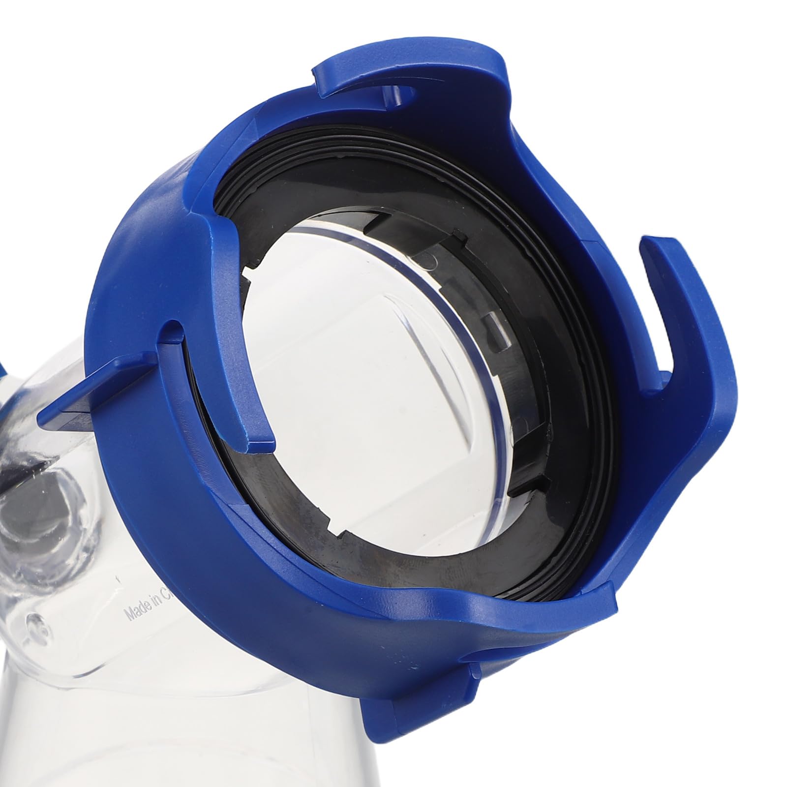 Operitacx Adaptador de manguera de desagüe para vehículos recreativos con válvula de cierre, transparente de 45 grados, adaptador de desagüe transparente, conexión de bayoneta resistente a fugas