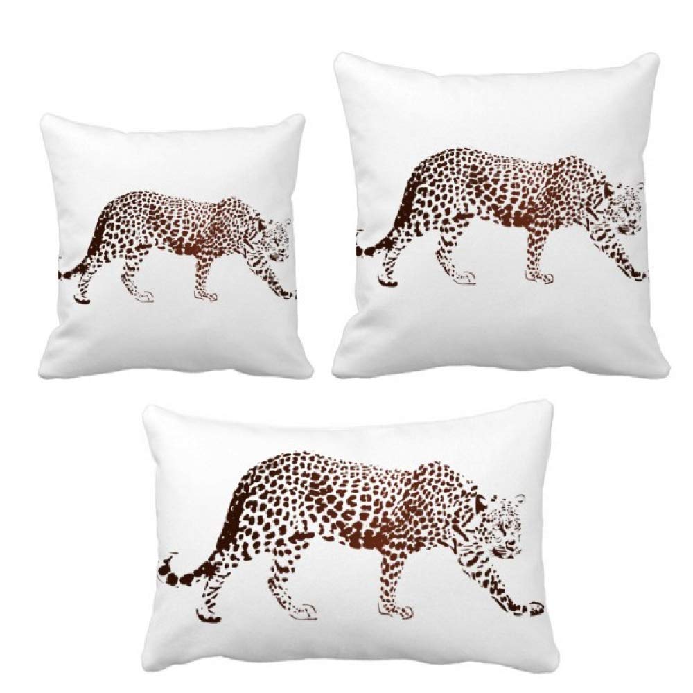 Housse de coussin guépard pour un canapé chaleureux et cosy
